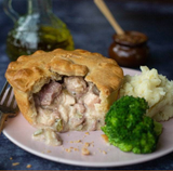 Mud. Chicken Ham & Leek Pie Large 580g