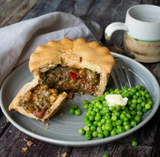 Mud. Squash Spinach & Feta Pie  (Vegan) 12x270g