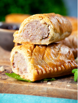 Mud. Sausage Roll Pork & Apple - Unbaked Frozen 16x160g