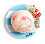 SAV. Frozen Judes Vegan Rhubarb and Elderflower Ice Cream 4ltr