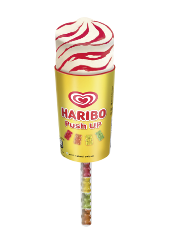 366210 SAV. Frozen Haribo Push Up Ice Lolly (30 Pack)