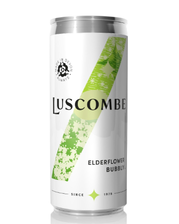 SAV Luscombe Organic Elderflower Bubbly 320ml (12 Pack)