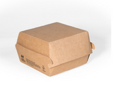 SAV. Notpla Compostable Clamshell Burger Box 6 Inch (300 Pack)