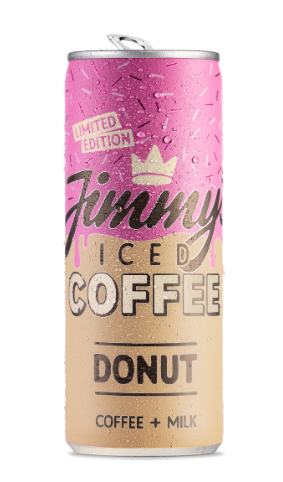 SAV. Jimmy's Iced Coffee Donut Can 250ml (12 Pack)
