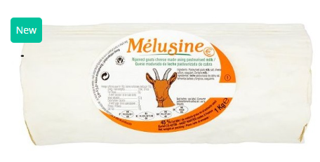 269210 SAV. CAMPESINO Goats Cheese Log 1kg