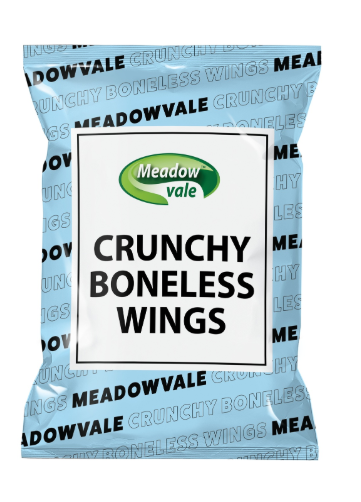 SAV. Frozen Meadowvale Breaded Boneless Chicken Wings 1kg