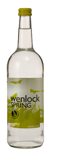 184413 SAV. Wenlock Spring Sparkling Water Glass Bottle 330ml (24 pack)