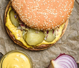 SAV. Mrs Elswood Sliced Burger Gherkins 2.5kg