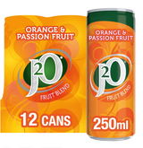 SAV. J2O Orange and Passionfruit 250ml (12 Pack)