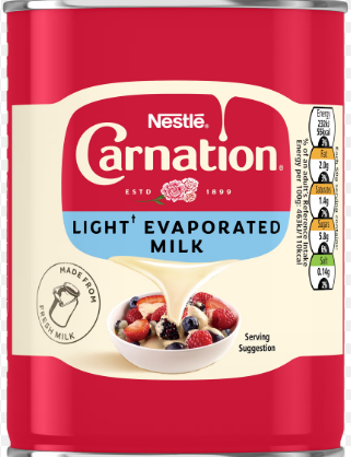 Elite. Evaporated Milk 410g