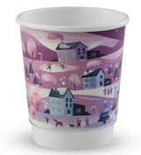 SAV. Vegware Christmas Cup 8oz, 25pcs