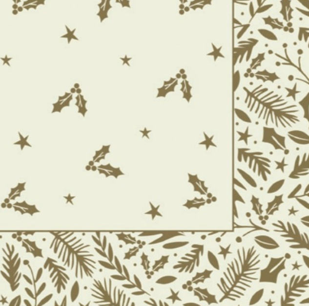 SAV. Swantex 'Tis The Season 3 Ply Christmas Napkins 40cm, 100pcs