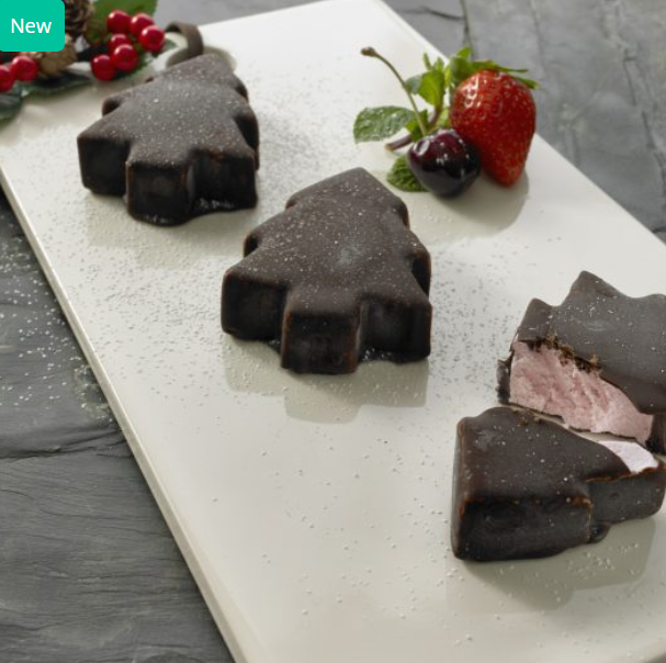 SAV. Frozen Cool Delight Chocolate Coated Christmas Tree 24pcs