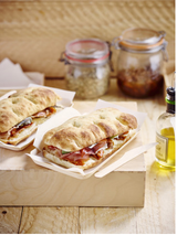Elite. Flat Bread La Lorraine White Schiacciata Romana  32x100g