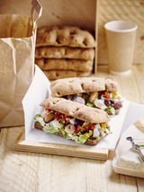 Elite. Flat Bread La Lorraine Multi Grain Schiacciata Romana  32x100g