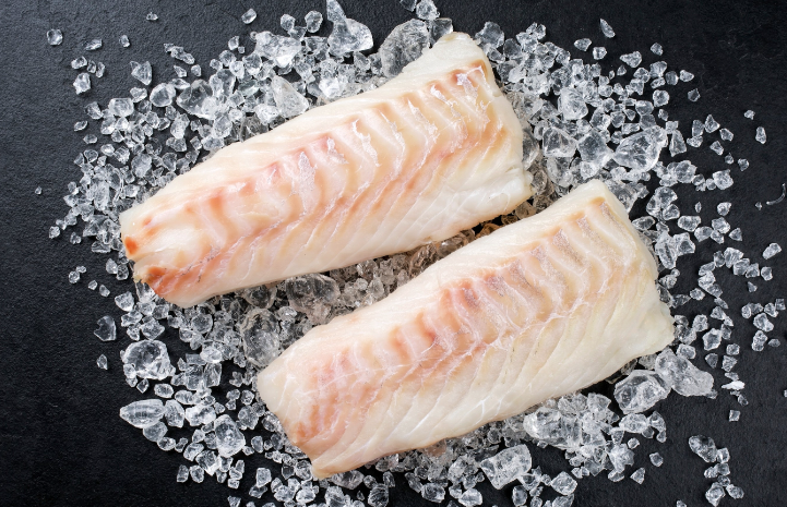STICK. Cod Loins  170-190g   Scaled Pinned & Boned Each.