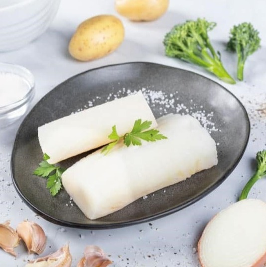 STICK. Salt Cod Loin Skin On Pin Bone Out  2kg Box