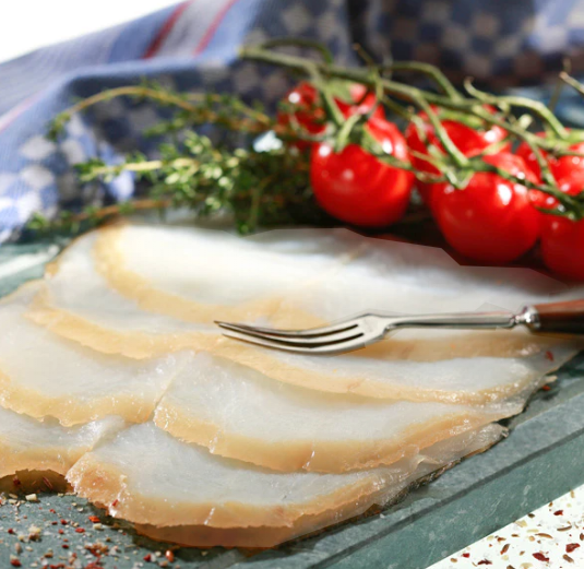 STICK.  Smoked Halibut Sliced  200g  FZ