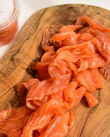 STICK.  Smoked Salmon Trimmings  1kg pkt.  FROZEN