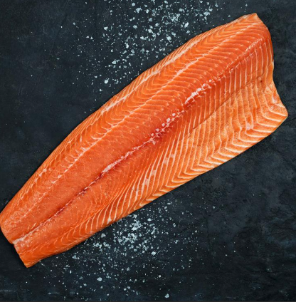 STICK. Salmon Farmed Superior Scaled Pin Boned Fillet  Whole 5-6kg