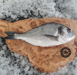 STICK.  Sea Bream Farmed Scaled Only Whole 300-400g each
