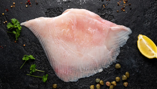 STICK. Skate Wings Skinned  908g + each. priced by Kg