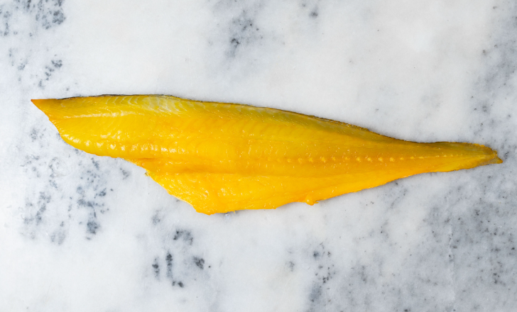STICK. Smoked Haddock Fillet Natural. Skinned  & Pinned Boned. 450-908g. Each