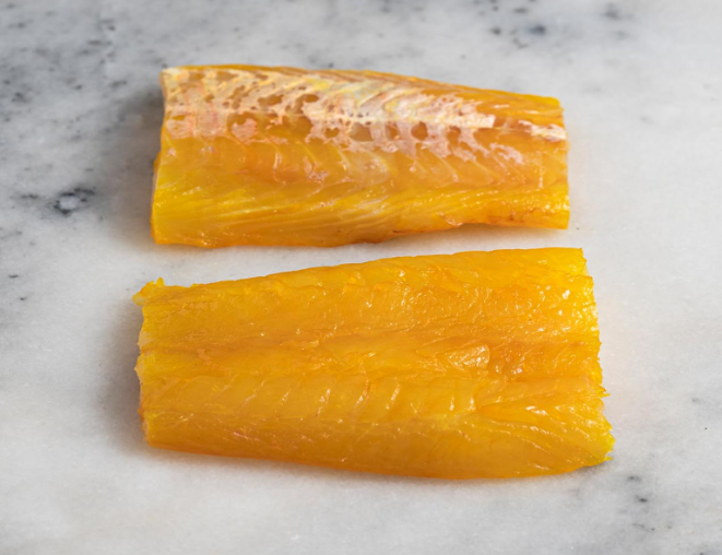 STICK. Smoked Haddock Fillet Natural Skinned & Pin Boned. 100-120g EACH