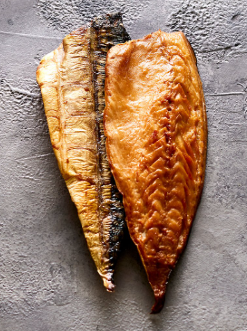 STICK.  Smoked Mackerel Fillets (2's), 80-120g - 1KG