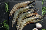 STICK. Tiger Prawns  RPD Shell Off Tail On, 800g Net Weight. 8-12 Count 1kg
