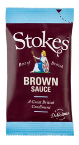 Elite. Stokes Brown Sauce Sachets 80x32g