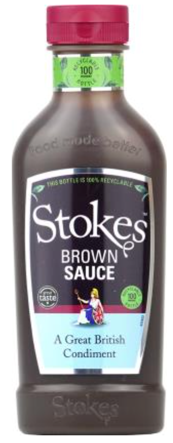 Elite. Stokes Squeezy Brown Sauce 10x505g