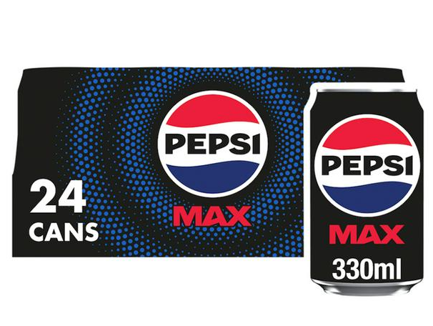 Elite. Pepsi Max Cans 24 x 330ml