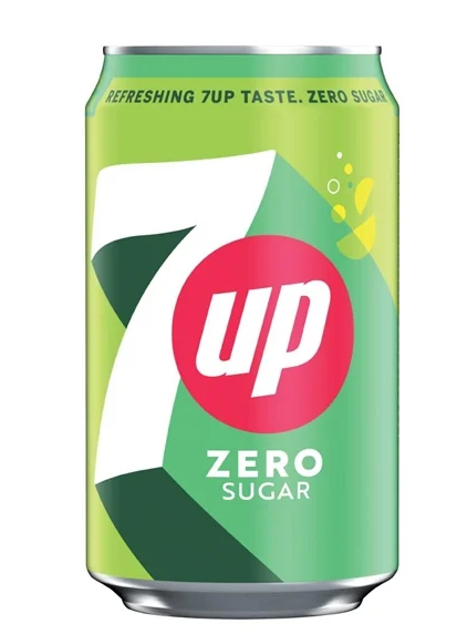Elite. 7Up Zero Sugar Can 24 X330ml