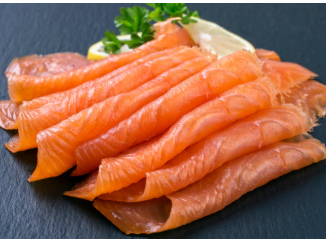 DIRECT.  Smoked Salmon Long Sliced, 1kg