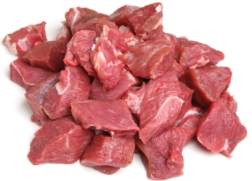 WAL. Beef Diced Briskete - Kilo