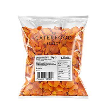 Elite. Caterfood Dried Apricots - 2kg
