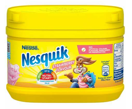 Elite. Nesquik Strawberry Milkshake Powder Mix - 10 x 300g