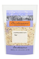 Elite. Buchanans Chopped Mixed Nuts  1kg