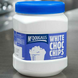 Elite. Mcdougalls White Chocolate Chips  1.1kg