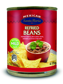 Elite. Re-Fried Beans  415g