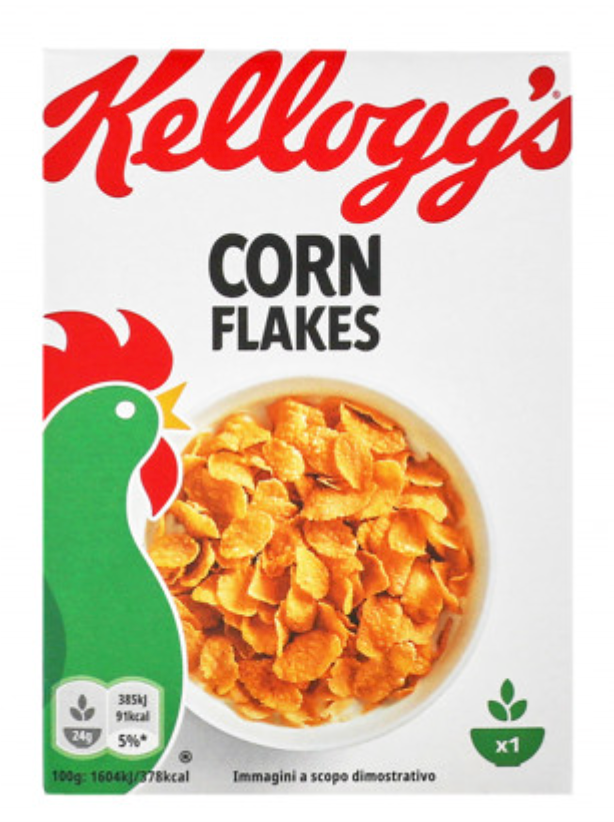 Elite. Kelloggs Cornflakes Cereal Portion Packs  40x1