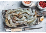 Elite. Raw H/Les Shell off 26/30 King Prawns Deveined Frozen - 1kg