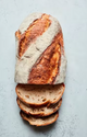 Elite. The Bread Factory Wildfarmed White Unsliced Sourdough Bloomer Frozen - 8 x 800g