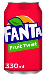 Elite. Fanta Fruit Twist Cans - 24 x 330ml