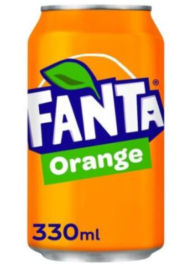 Elite. Fanta Orange Cans - 24 x 330ml