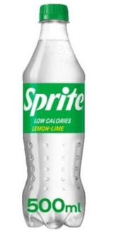 Elite. Sprite Bottles - 12 x 500ml