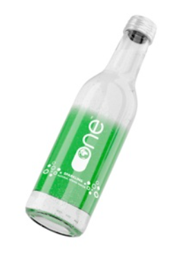 Elite. Sparkling Water Glass Bottle - 24 x 330ml