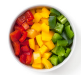 SUP.  Diced Mix Peppers - 1kg