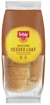 Elite.Schar Gluten Free & Vegan Seeded Sandwhich Loaf 6 x 535g - Frozen